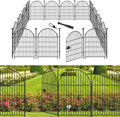 Garden Fence with Adjustable Feet for Uneven Ground