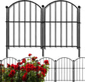 Rustproof Arched No-Dig Garden Fence