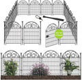 Garden Fence with Gate and Bolted Door
